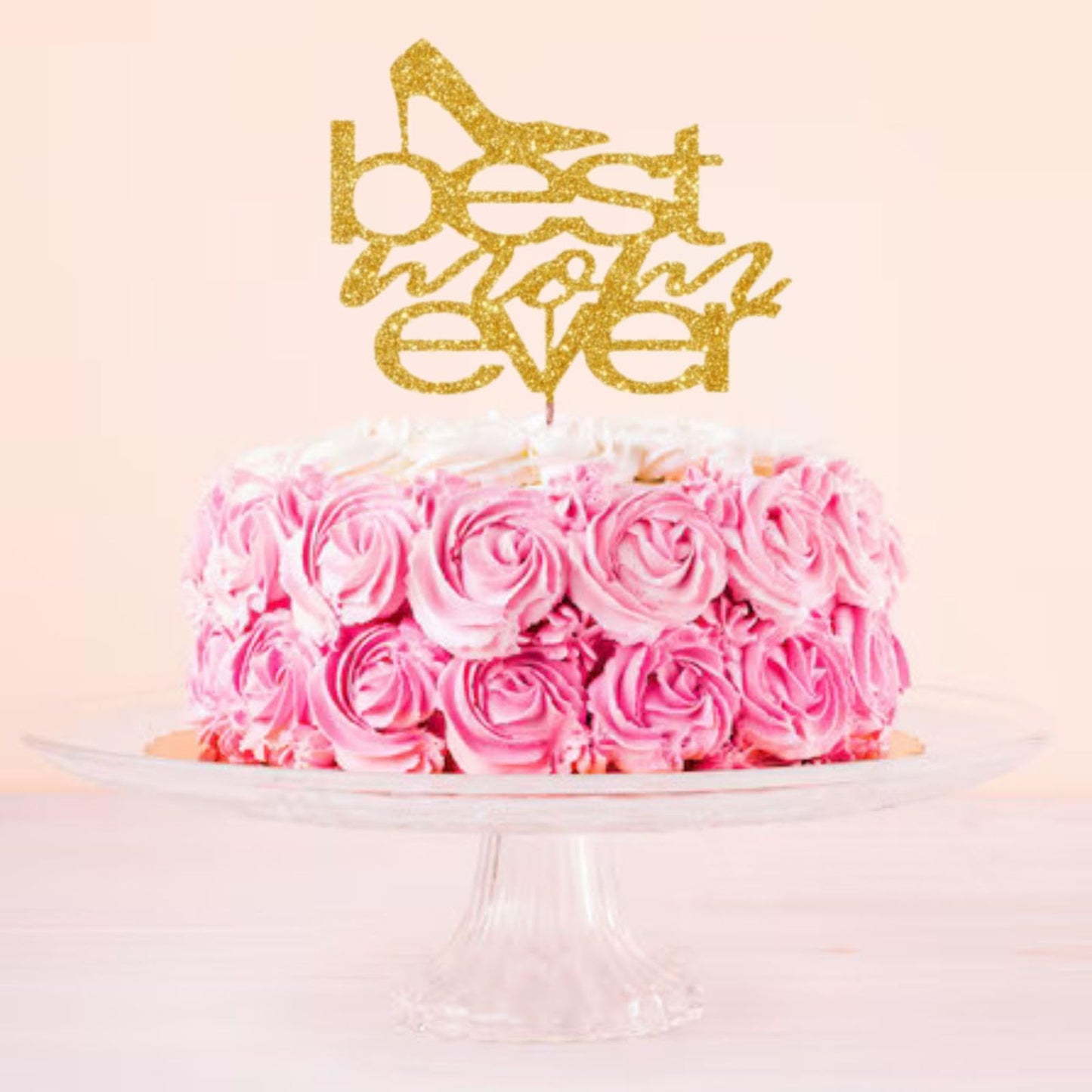 MOTHERS DAY Best Mother Ever Cake Topper Glitter Cardstock Party Decoration Toppers, Happy Birthday Mom Cake Topper, Mom Cake Topper, Mom Birthday Gifts