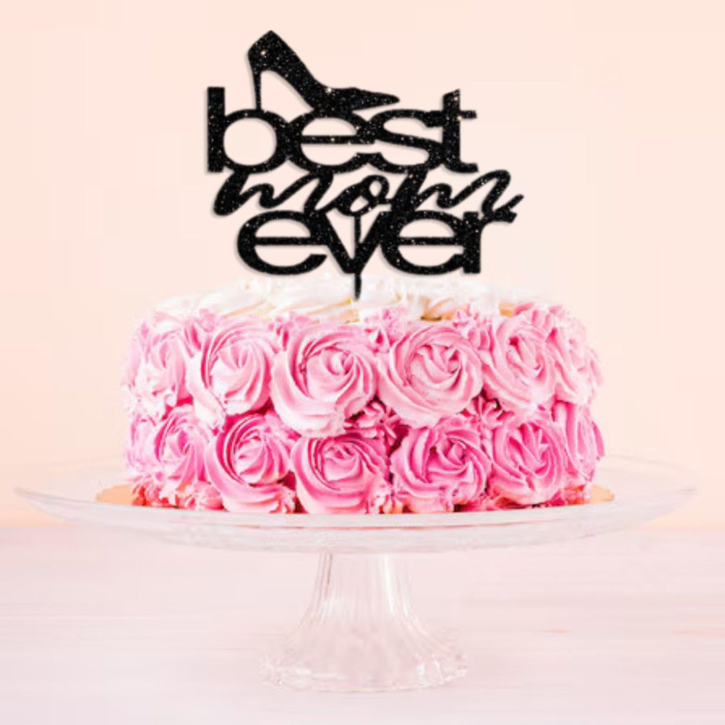 MOTHERS DAY Best Mother Ever Cake Topper Glitter Cardstock Party Decoration Toppers, Happy Birthday Mom Cake Topper, Mom Cake Topper, Mom Birthday Gifts