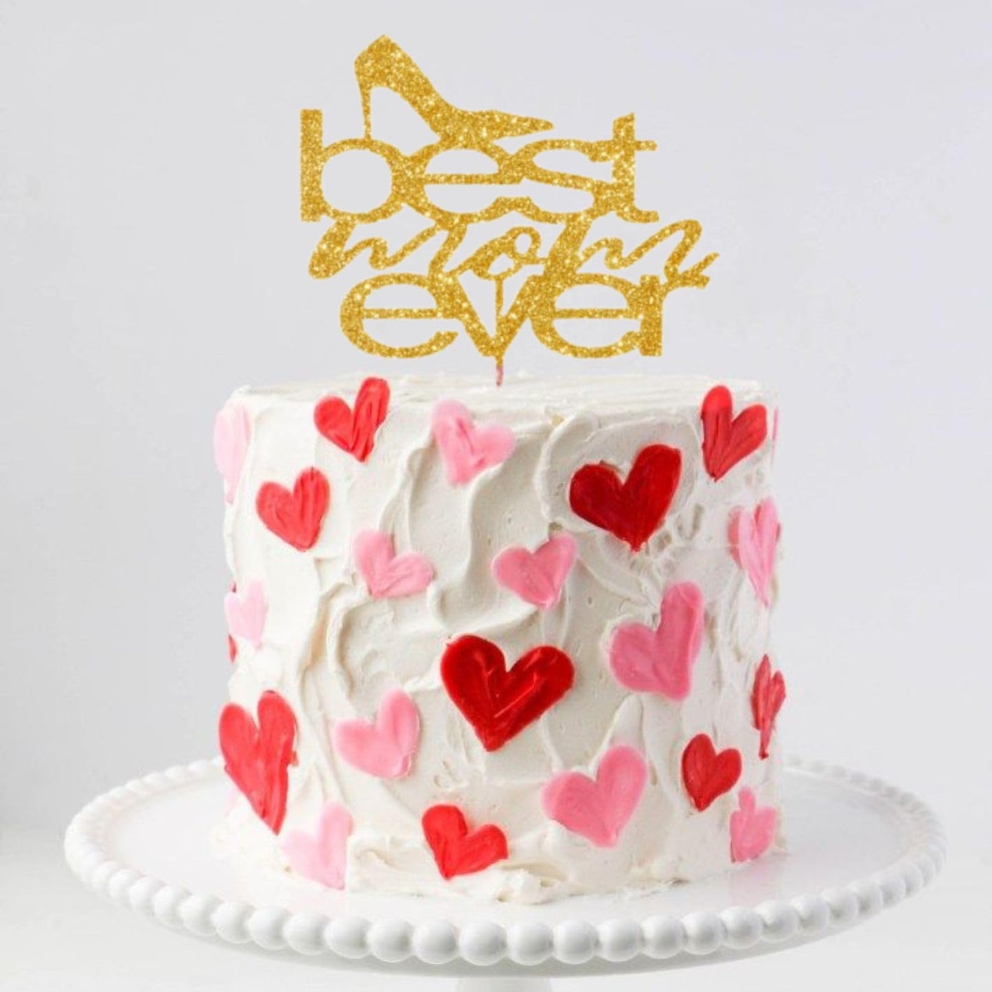 MOTHERS DAY Best Mother Ever Cake Topper Glitter Cardstock Party Decoration Toppers, Happy Birthday Mom Cake Topper, Mom Cake Topper, Mom Birthday Gifts