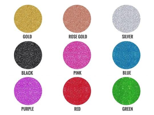 Custom Cake Decoration with Any Name Age Personalised Happy Birthday Cake Topper MultiColored Glitter Cake Topper 30th 60th Party Supplies