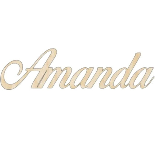 3 LITTLE DESSERTS Personalised Wooden Name Sign – Custom Baby Name Plaque, Bespoke Baby Gift, Wedding Sign & Party Backdrop – Handcrafted Name Plaque for Event Decor