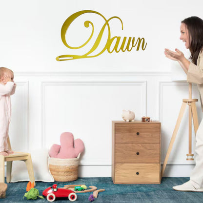 Personalised Wooden & Acrylic Name Signs  by DISPLAY & WONDER