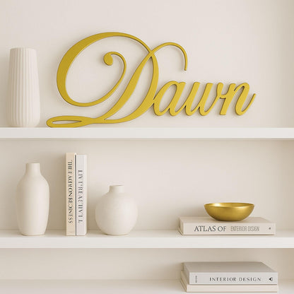 Personalised Wooden & Acrylic Name Signs  by DISPLAY & WONDER