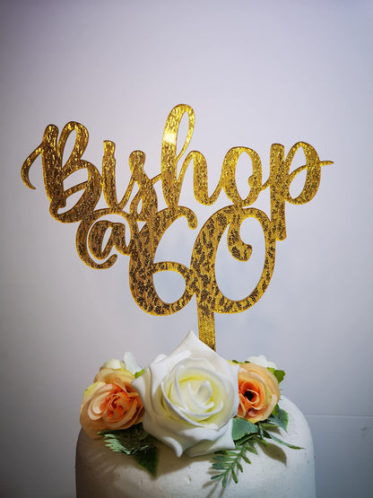 Acrylic Custom Cake Topper | Personalised Cake Toppers | Happy Birthday | Wedding Decoration Table Centre Piece Party Decoration | Strong 3mm Acrylic | Custom Cake Acrylic Topper by Display and Wonder
